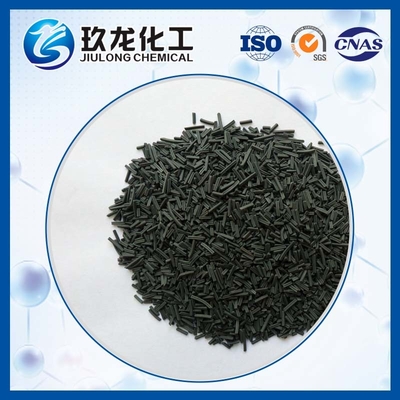 Black Tablet Chemical Catalyst Arsine Penghapusan Adsorben Min 150N / Cm Menghancurkan Kekuatan